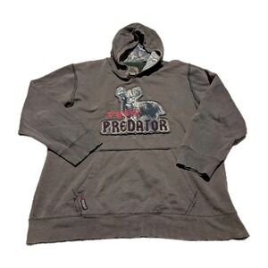 Buck Wear Realtree DEER PREDATOR Hunting Green Hoodie Sweatshirt Men's XL